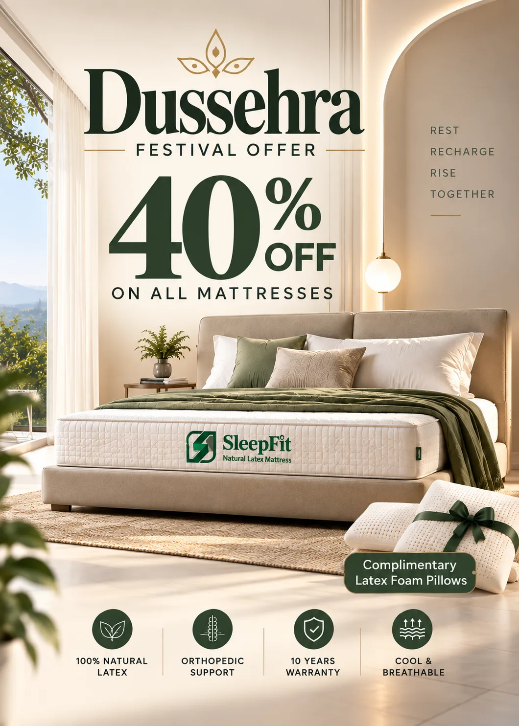 Dussehra Special Discount | The SleepFit